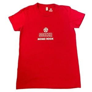 Women’s L Soccer Mom’s Rock t-shirt **Runs Small** Worn 1x